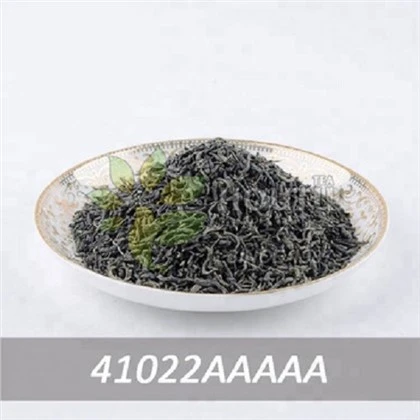 China Green Tea Chunmee 41022AAAAA Beste Qualität mit günstigem Preis für die Märkte in Südmarokko und Libyen